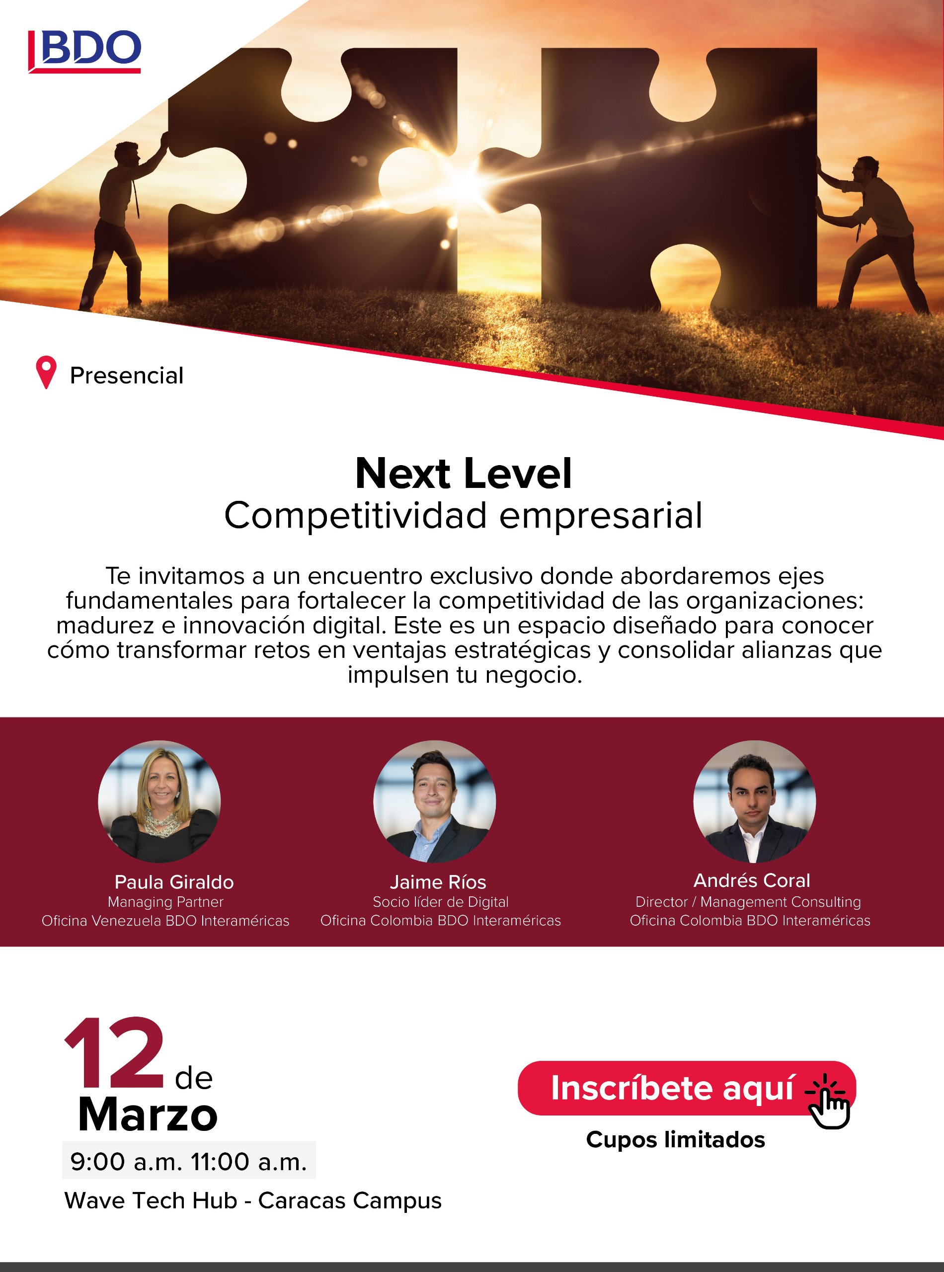 Next Level: Competitividad Empresarial  BDO en Venezuela
