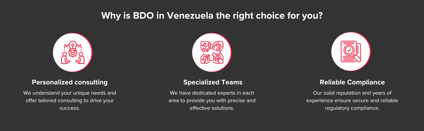 Why is BDO in Venezuela the right choice for you?